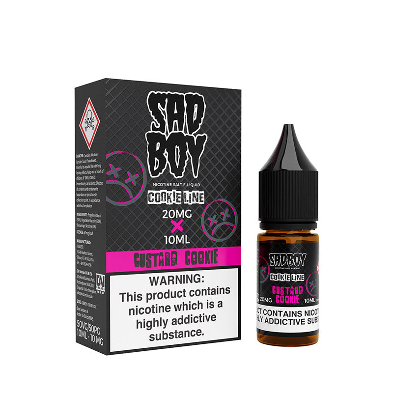 Sadboy Custard Cookie 10ml Nic Salt E-Liquid