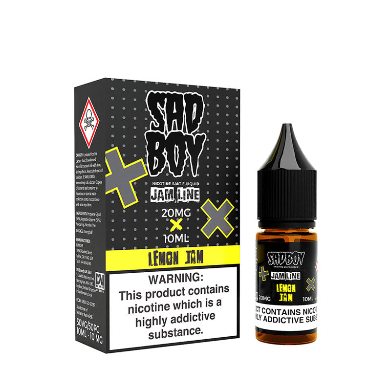 Sadboy Lemon Jam 10ml Nic Salt E-Liquid