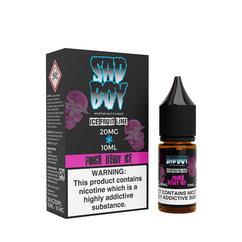 Sadboy Punch Berry Ice 10ml Nic Salt E-Liquid