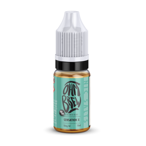 Ohm Brew Sensation X 50/50 Nic Salt E-Liquid