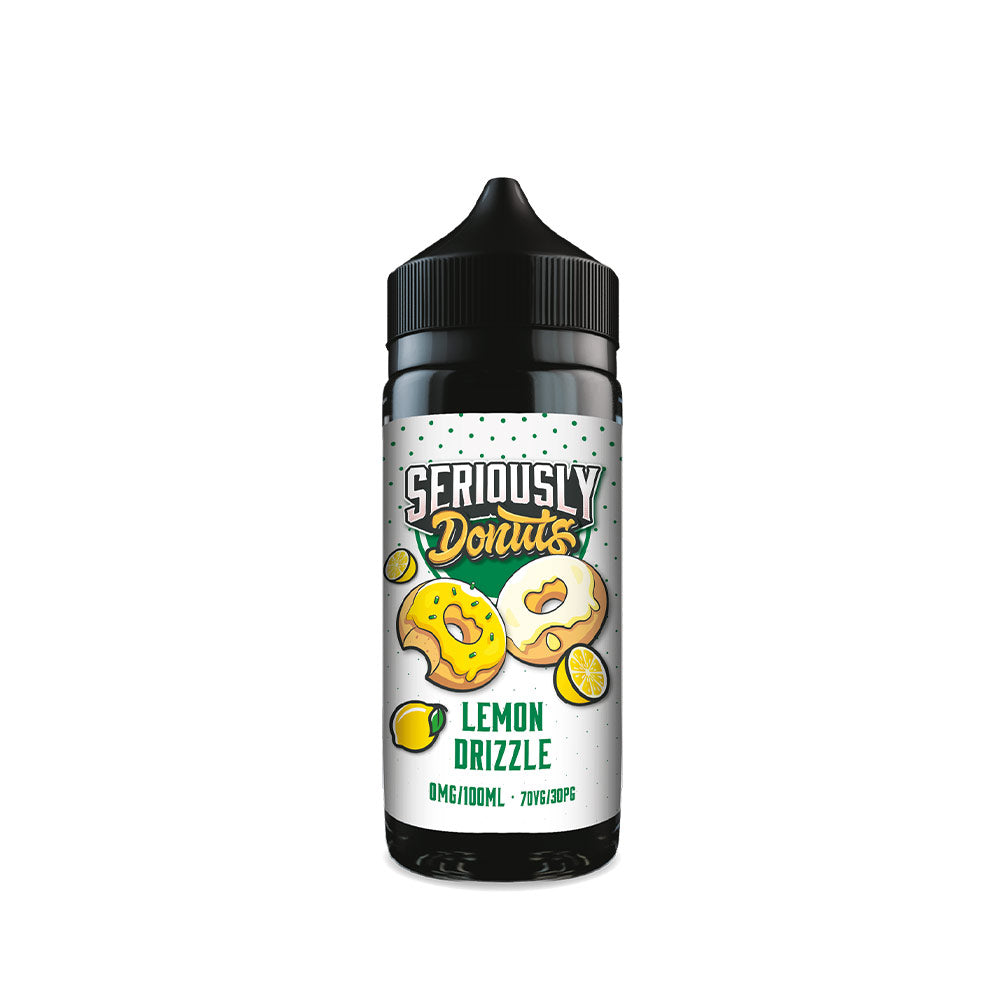 Doozy Vape Co Seriously Donuts Lemon Drizzle 100ml Shortfill E-Liquid