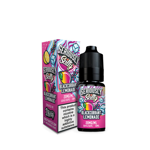 Doozy Vape Co Seriously Salty Blackcurrant Lemonade Nic Salt E-Liquid