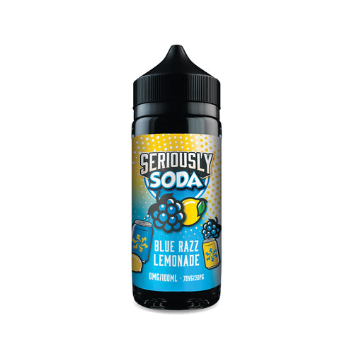 Doozy Vape Co Seriously Soda Blue Razz Lemonade 100ml Shortfill E-Liquid