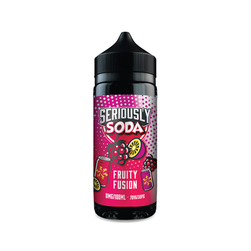 Doozy Vape Co Seriously Soda Fruity Fusion 100ml Shortfill E-Liquid