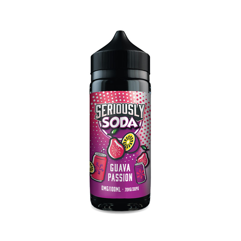 Doozy Vape Co Seriously Soda Guava Passion 100ml Shortfill E-Liquid