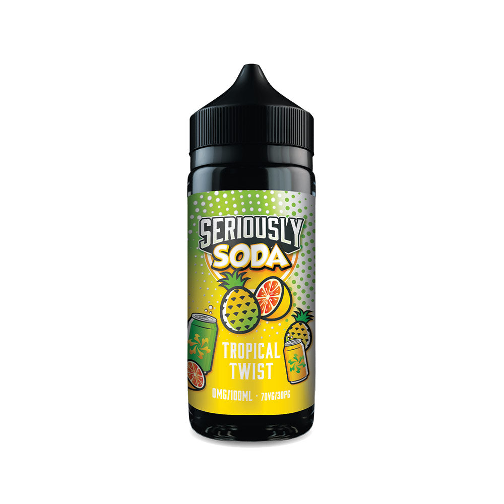 Doozy Vape Co Seriously Soda Tropical Twist 100ml Shortfill E-Liquid