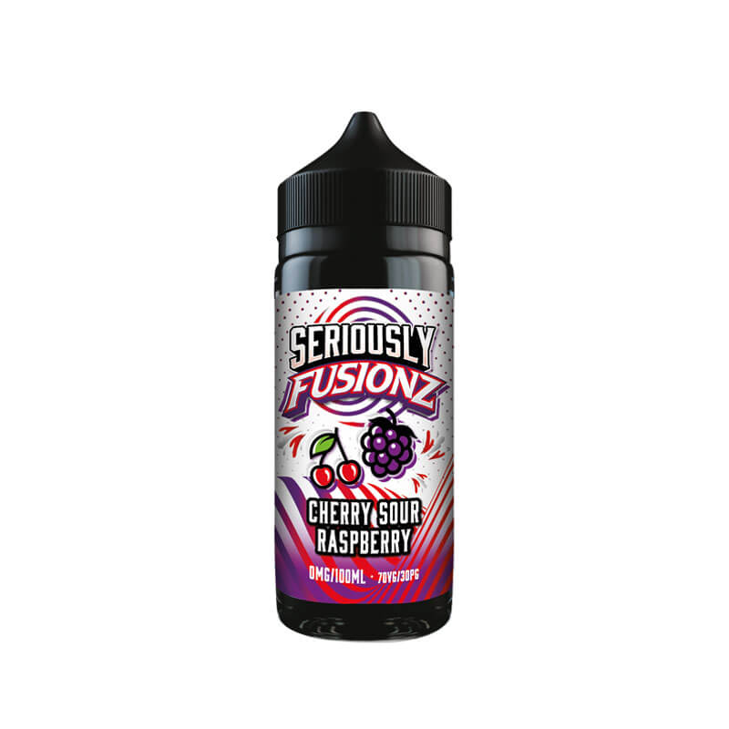 Doozy Vape Co Seriously Fusionz Cherry Sour Raspberry 100ml Shortfill E-Liquid