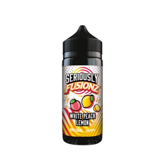 Doozy Vape Co Seriously Fusionz White Peach Lemon 100ml Shortfill E-Liquid