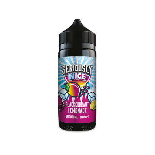 Doozy Vape Co Seriously Nice Cool Blackcurrant Lemonade 100ml Shortfill E-Liquid