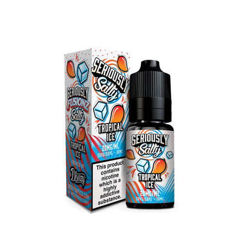 Doozy Vape Co Seriously Fusionz Salty Tropical Ice 10ml Nic Salt E-Liquid