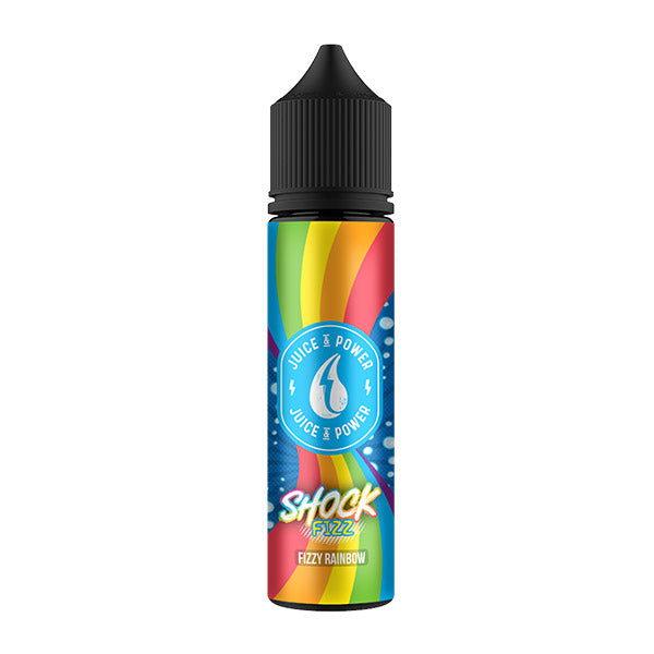 Juice N Power Shock Rainbow Fizzy 50ml Shortfill E-Liquid