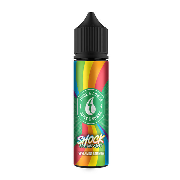 Juice N Power Shock Rainbow Spearmint 50ml Shortfill E-Liquid