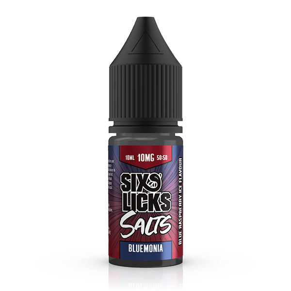 Six Licks Bluemonia Nic Salts E-Liquid