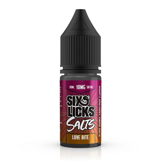 Love Bite Nic Salt E-Liquid by Six Licks