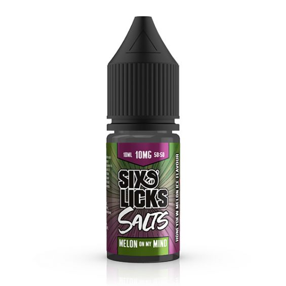 Melon on my Mind Nic Salt E-Liquid by Six Licks