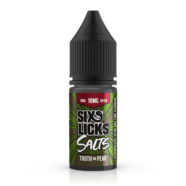 Six Licks Truth or Pear Nic Salts E-Liquid