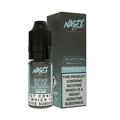 Nasty Juice Sicko Blue 10ml Nic Salt E-Liquid - 10mg