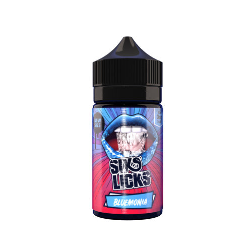 Six Licks Bluemonia Shortfill E-Liquid