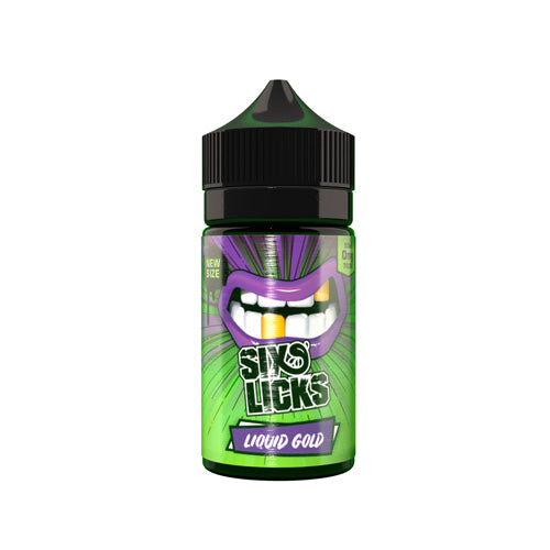 Six Licks Liquid Gold Shortfill E-Liquid