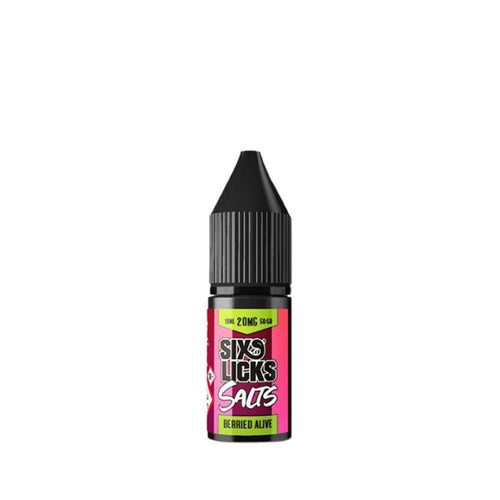 Six Licks Berried Alive Nic Salts E-Liquid