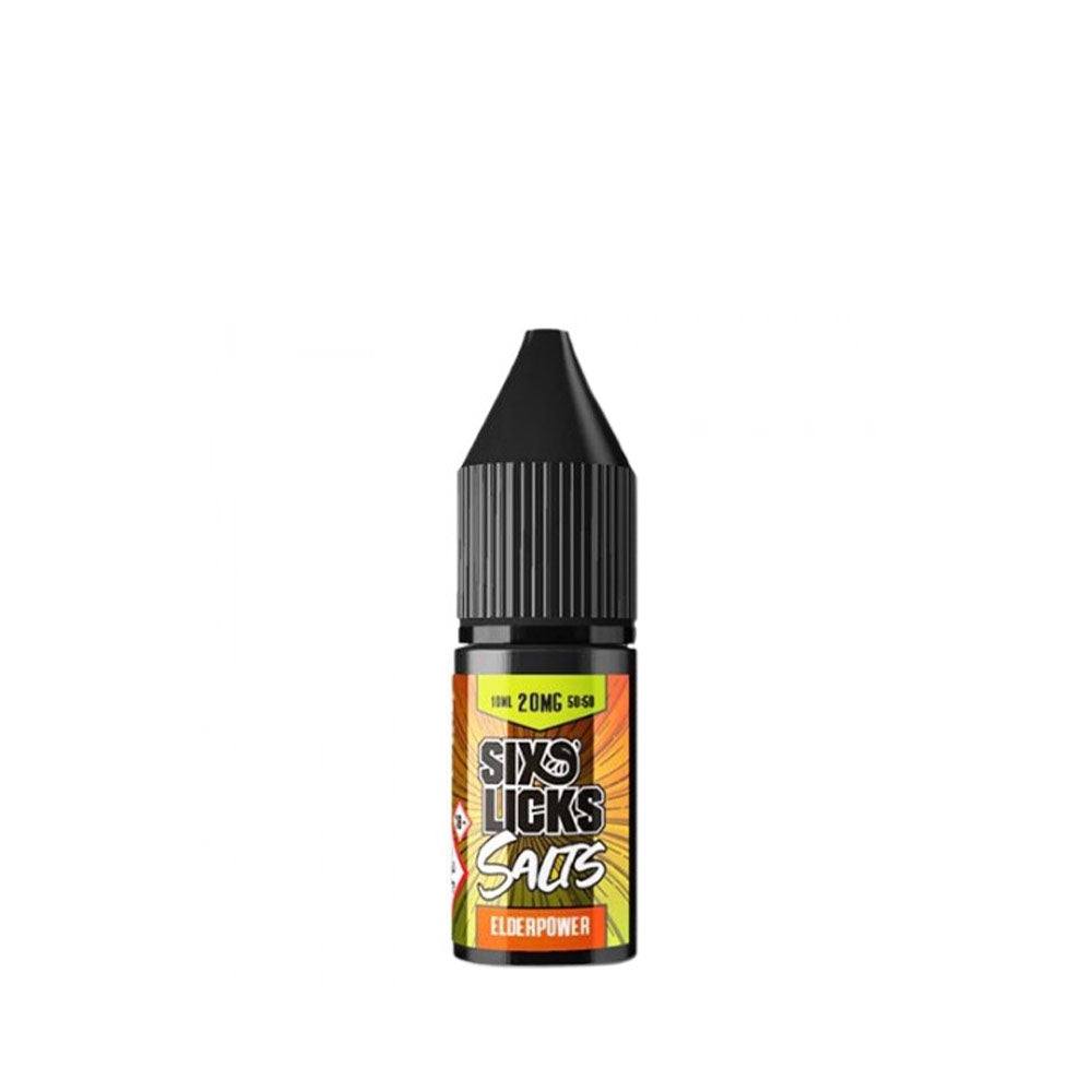 Six Licks Elderpower Nic Salts E-Liquid