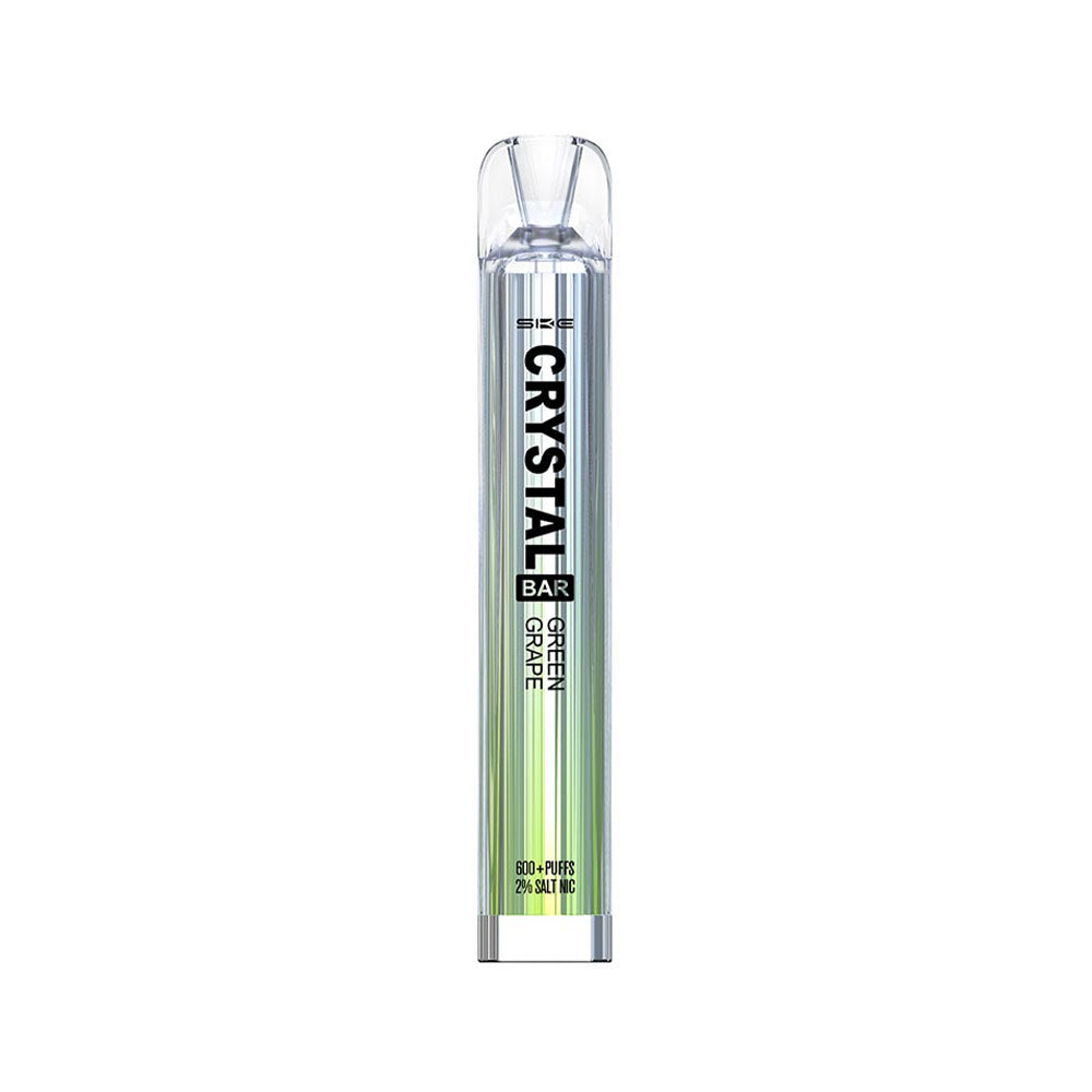 SKE Crystal Bar 600 Green Grape Disposable Vape