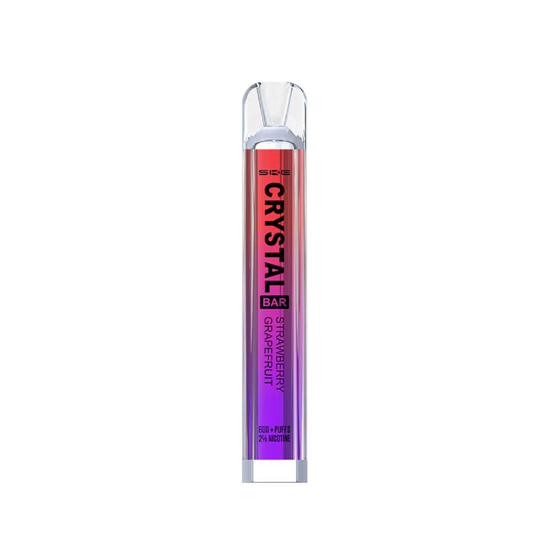 SKE Crystal Bar 600 Strawberry Grapefruit Disposable Vape 20mg