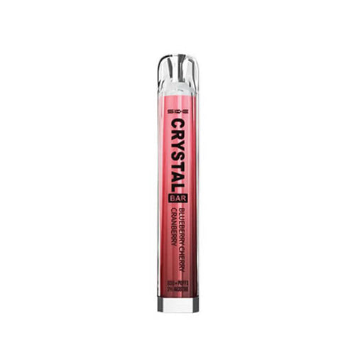 SKE Crystal Bar 600 Blueberry Cherry Cranberry Disposable Vape 20mg