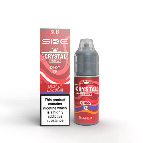 SKE Crystal Cherry Ice Nic Salt 10ml E-Liquid