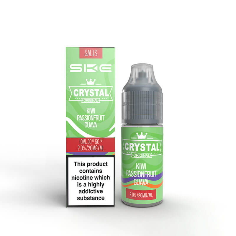 SKE Crystal Kiwi Passionfruit Guava Nic Salt 10ml E-Liquid