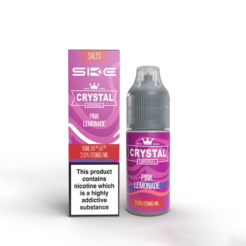 SKE Crystal Pink Lemonade Nic Salt 10ml E-Liquid