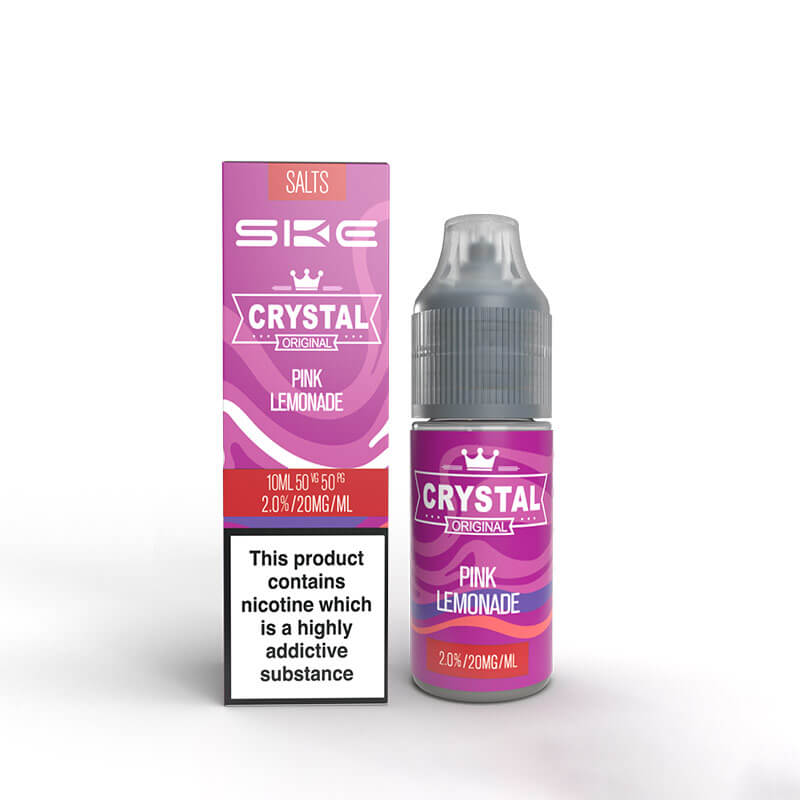 SKE Crystal Pink Lemonade Nic Salt 10ml E-Liquid