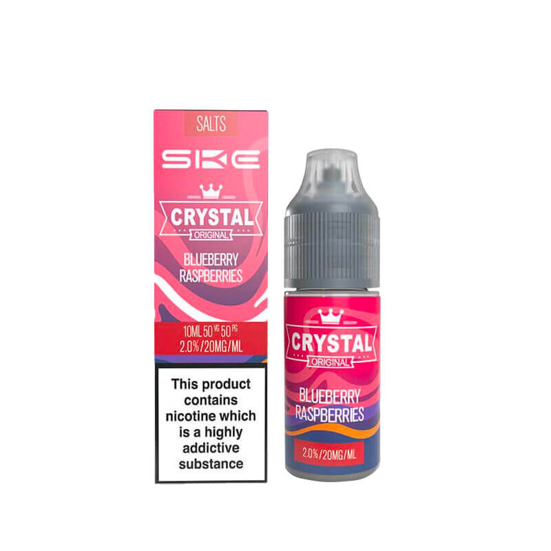 SKE Crystal Blueberry Raspberries Nic Salt 10ml E-Liquid