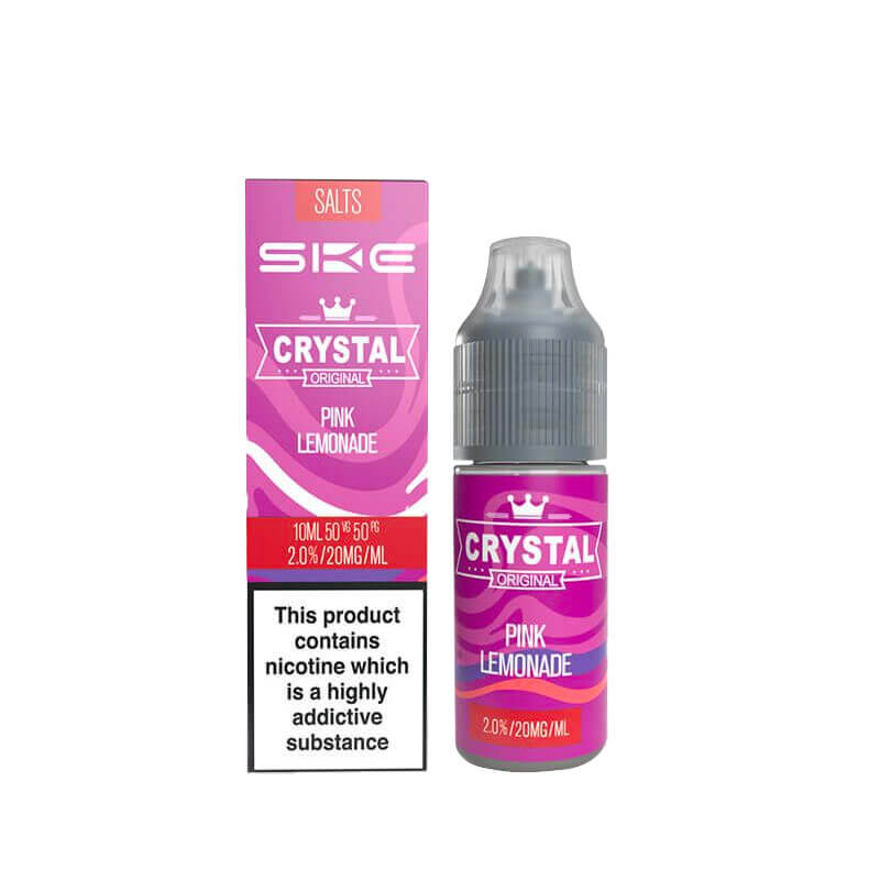 SKE Crystal Pink Lemonade Nic Salt 10ml E-Liquid