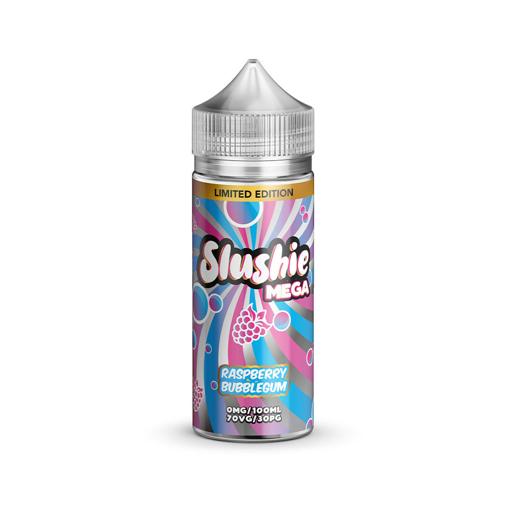 Slushie Mega Raspberry Bubblegum 100ml Shortfill E-Liquid