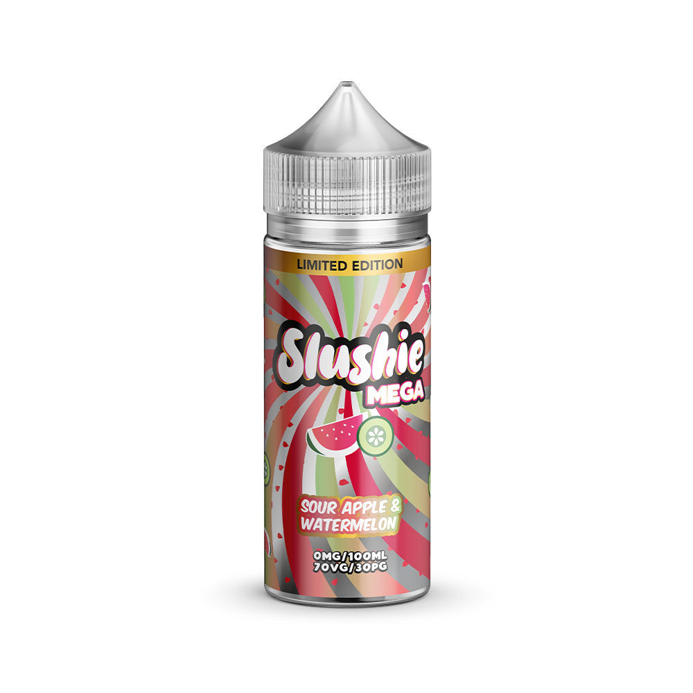 Slushie Mega Sour Apple & Watermelon 100ml Shortfill E-Liquid