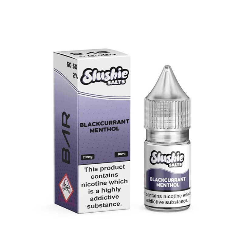 Slushie Bar Salts Blackcurrant Menthol 10ml E-Liquid