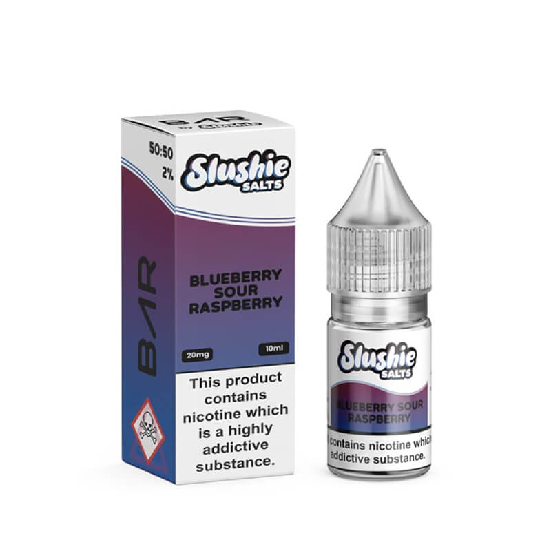 Slushie Bar Salts Blueberry Sour Raspberry 10ml E-Liquid