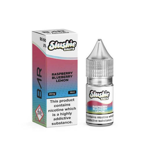 Slushie Bar Salts Raspberry Blueberry lemon 10ml E-Liquid