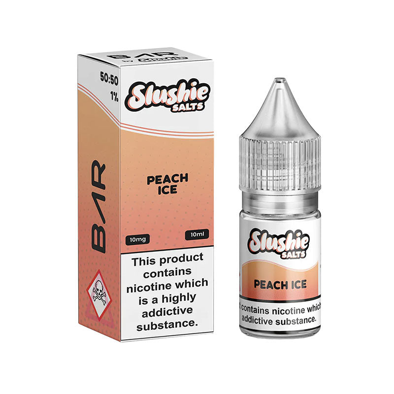 Slushie Bar Salts Peach Ice 10ml E-Liquid