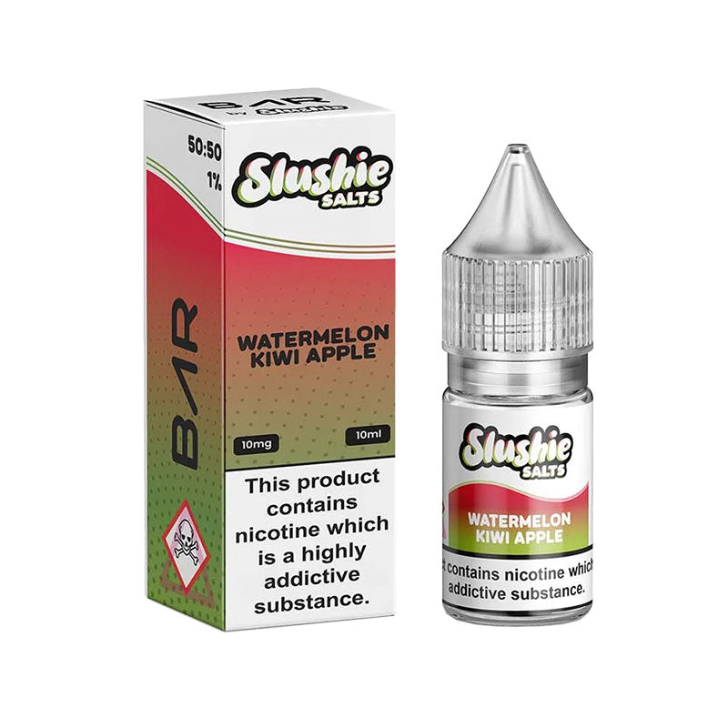 Slushie Bar Salts Watermelon Kiwi Apple 10ml E-Liquid