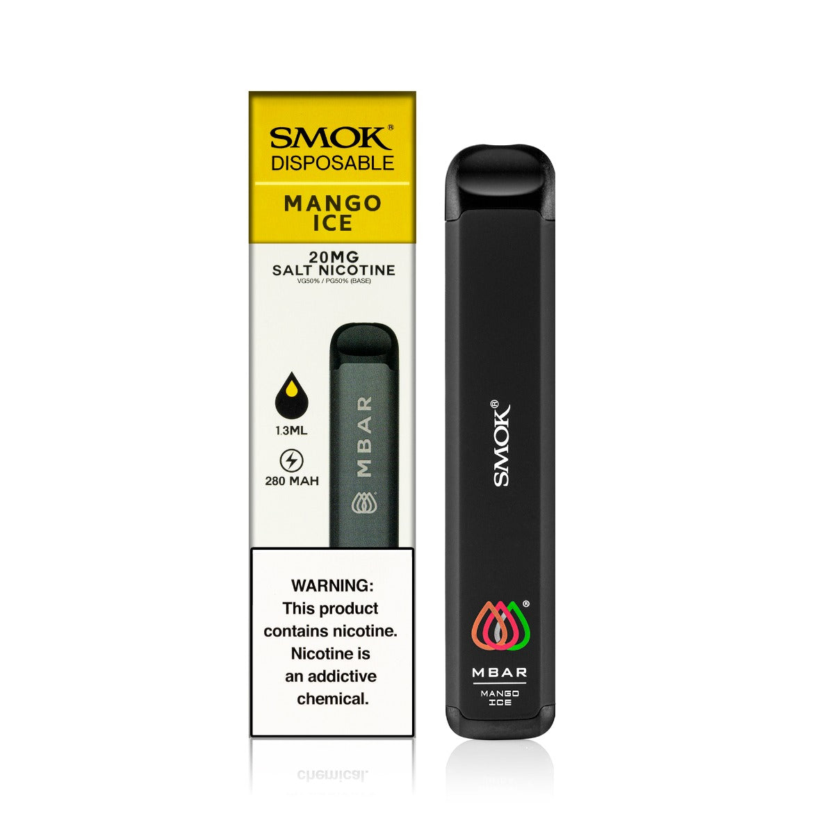 SMOK MBar Mango Ice Disposable 1.3ml 20mg