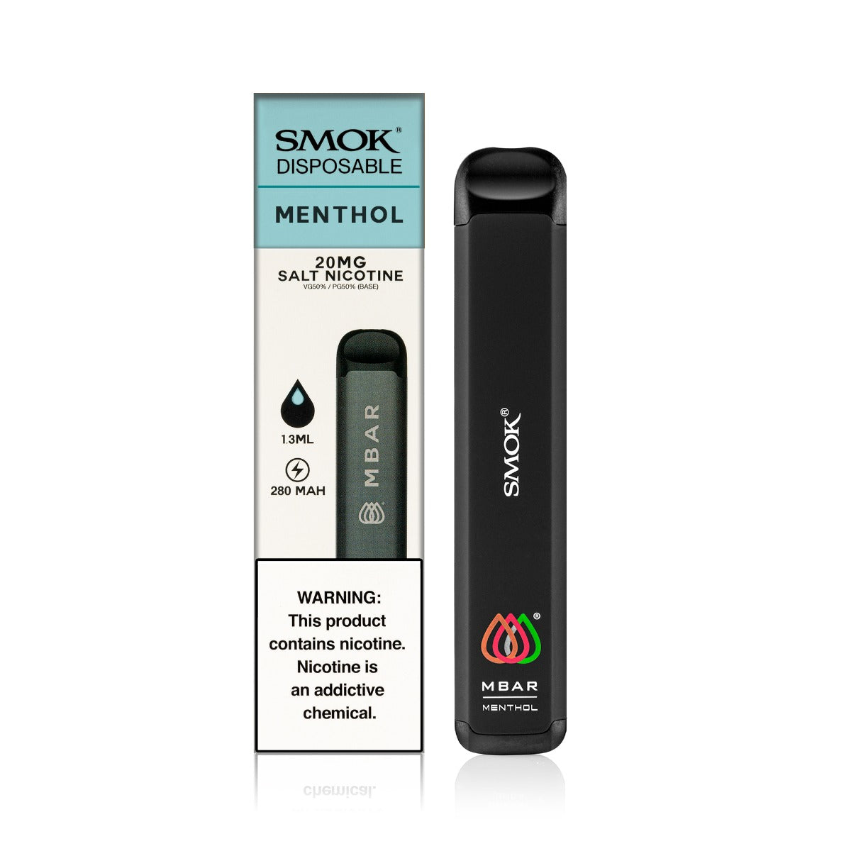 SMOK MBar Menthol Disposable 1.3ml 20mg