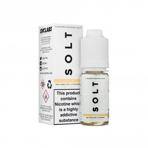 Solt Vanilla Nicotine Salt E-Liquid