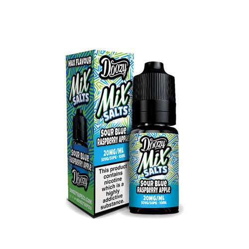 Doozy Vape Co Mix Salts Sour Blue Raspberry Apple 10ml Nic Salt E-Liquid