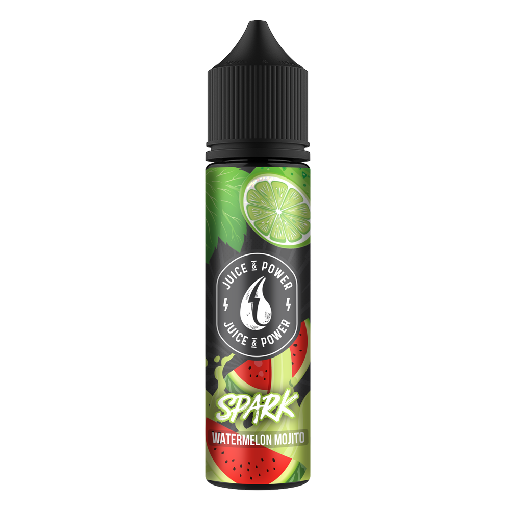 Juice N Power Spark Watermelon Mojito 50ml Shortfill E-Liquid