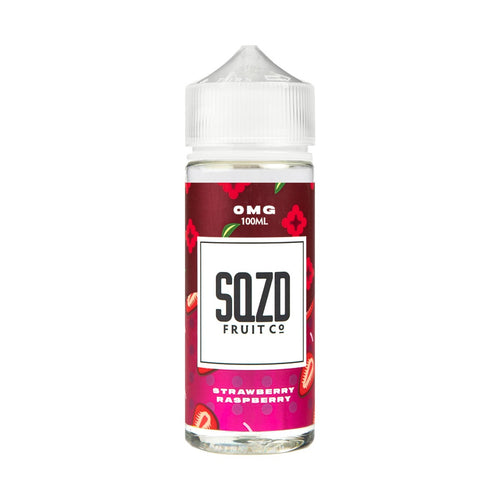 SQZD Strawberry Raspberry E Liquid Short Fill 100ml