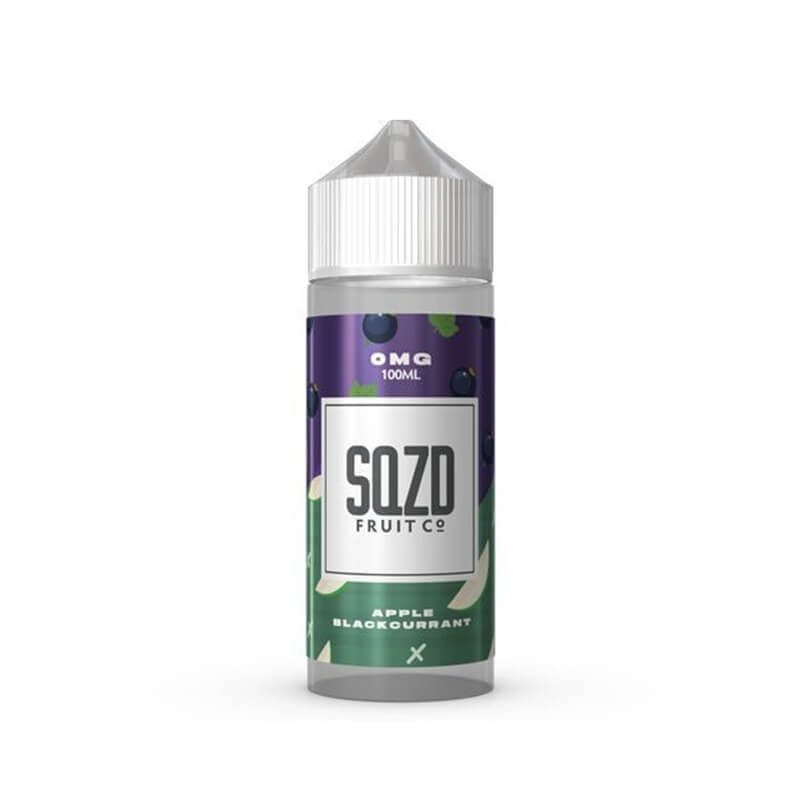 SQZD Apple Blackcurrant 100ml Shortfill E-Liquid