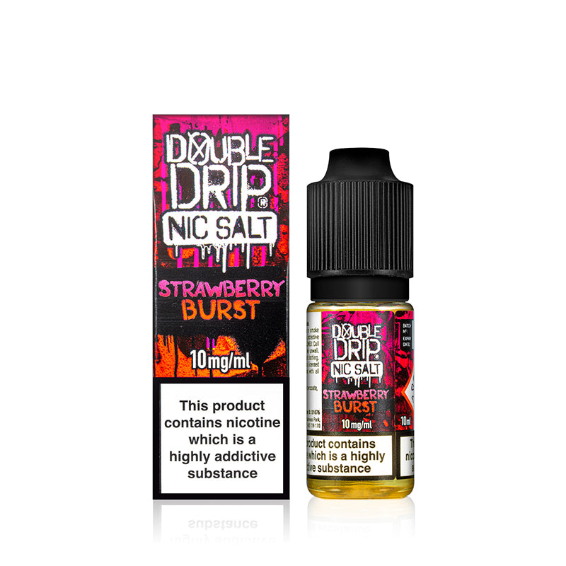 Double Drip Nic Salts Strawberry Burst 10ml