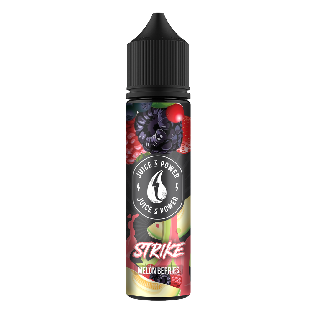 Juice N Power Strike Melon Berries 50ml Shortfill E-Liquid